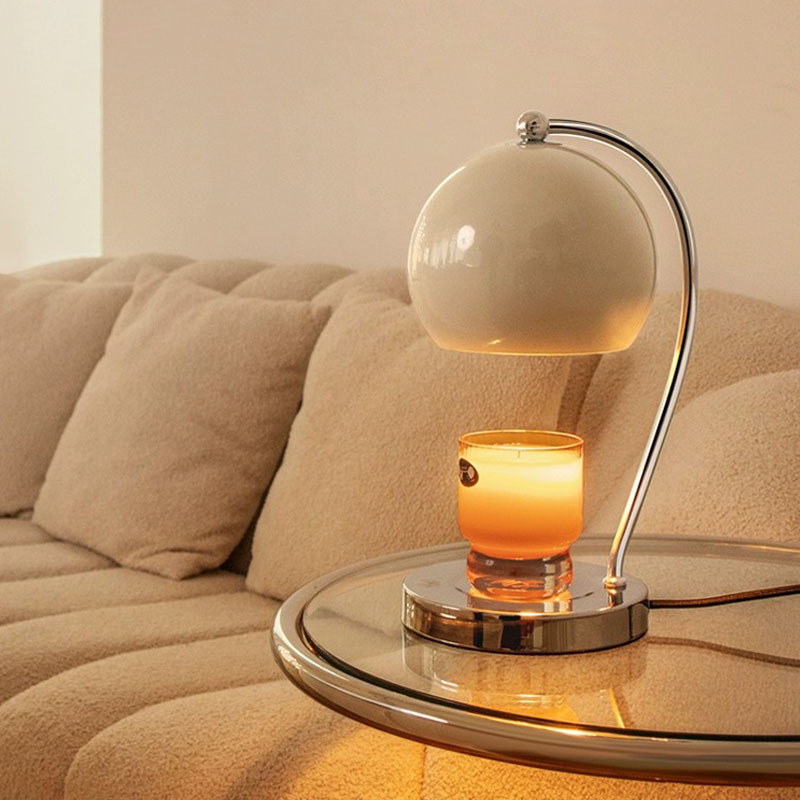 Retro Candle Bud Ambiance Bedside Wax-melting Aroma Lamp