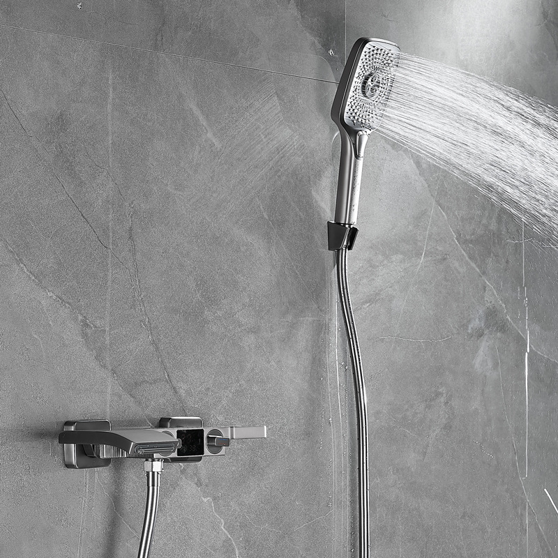 Title 9, Water Bath Shower Hot And Cold Faucet Set