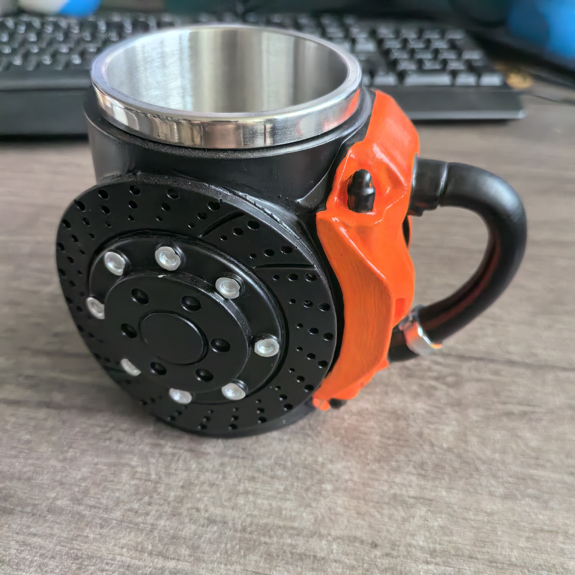 Brake Disc Cup Orange