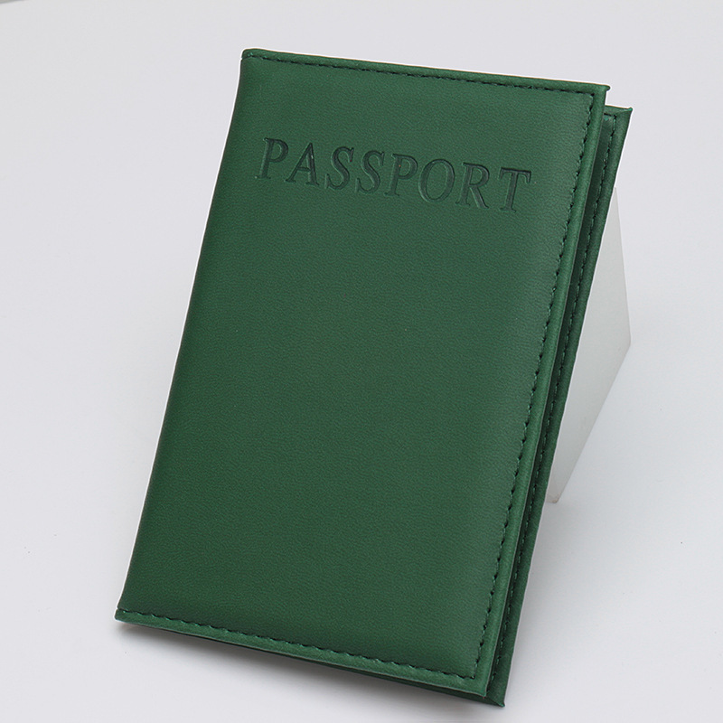 Leather Passport Holder Passport Case Card Holder
