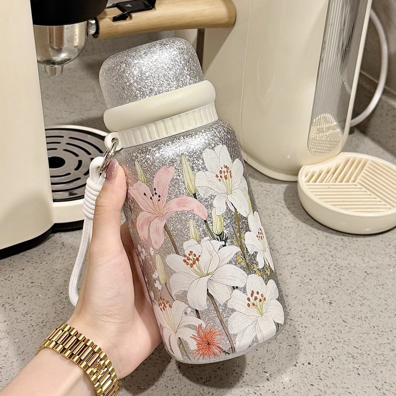Portable Stainless Steel New Titanium-Plated Insulated Cup — foto 14
