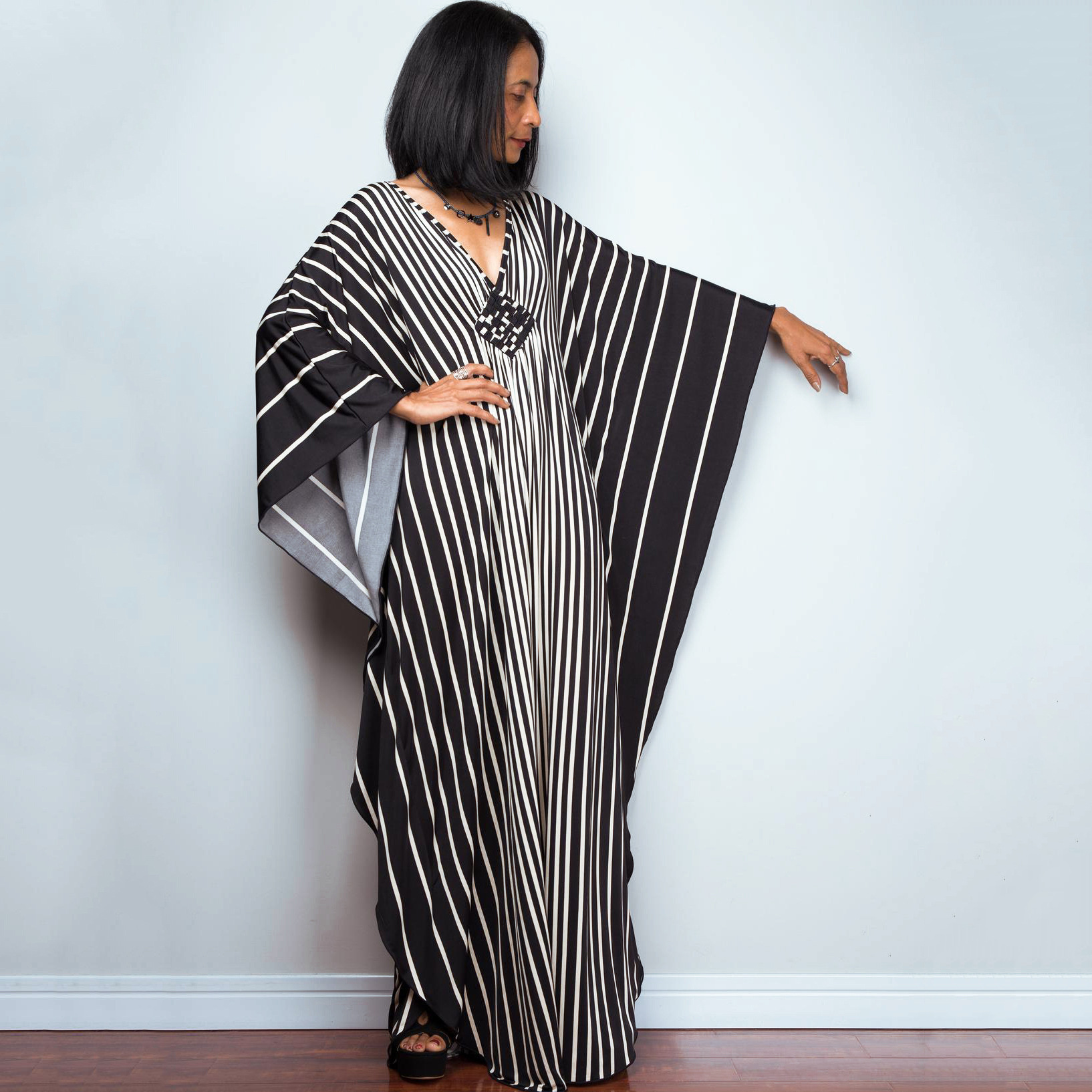 Beach Cover-up Robe Long Dress - Image 6