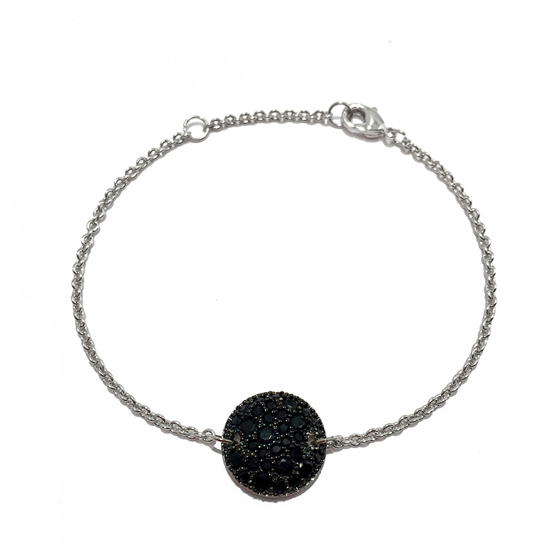 Crystal Mushroom Charm Bracelet