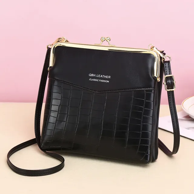 New Retro Shoulder Messenger Bag For Women Black - Shop at LoveMi