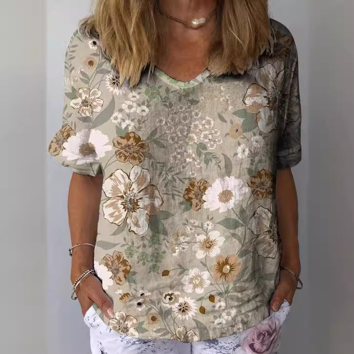 Women's Creative Trendy Personalized Printed Top