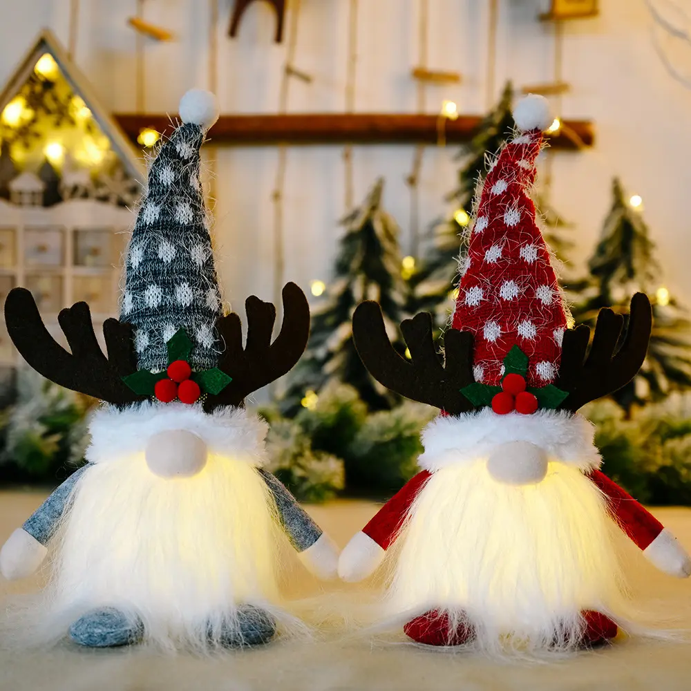 Christmas Decoration Antlers Clover