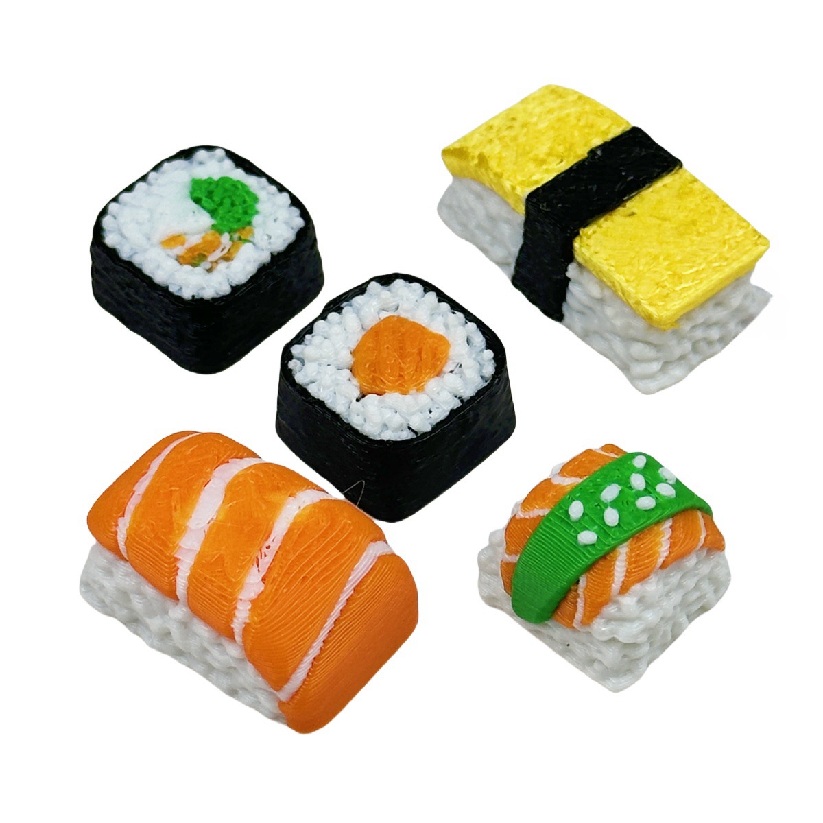 Title 8, Cross-border Personalized Resin Food Sushi Key Cap