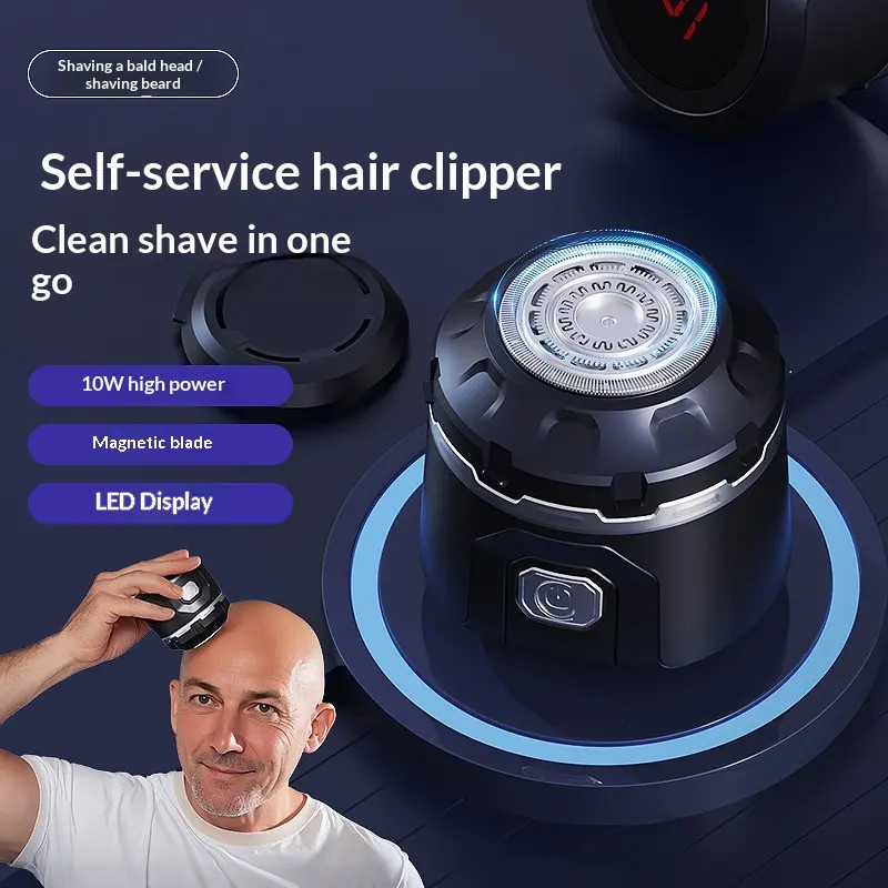 Mens Electric Hair Clipper Waterproof Shaver Barber