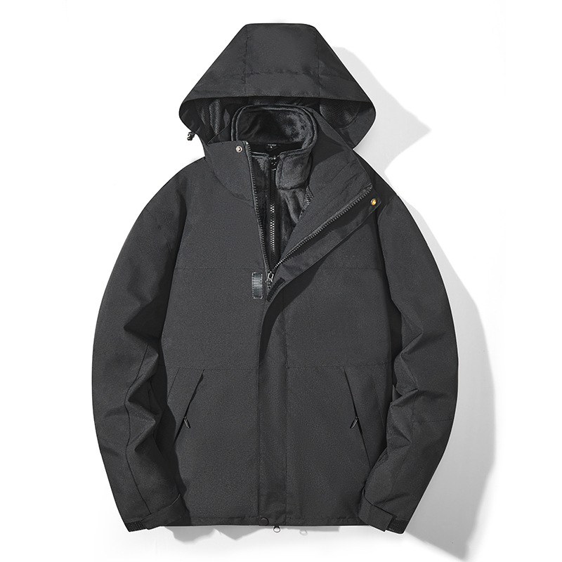 Men's And Women's Detachable Outdoor Windproof Waterproof Leisure Two-piece Set