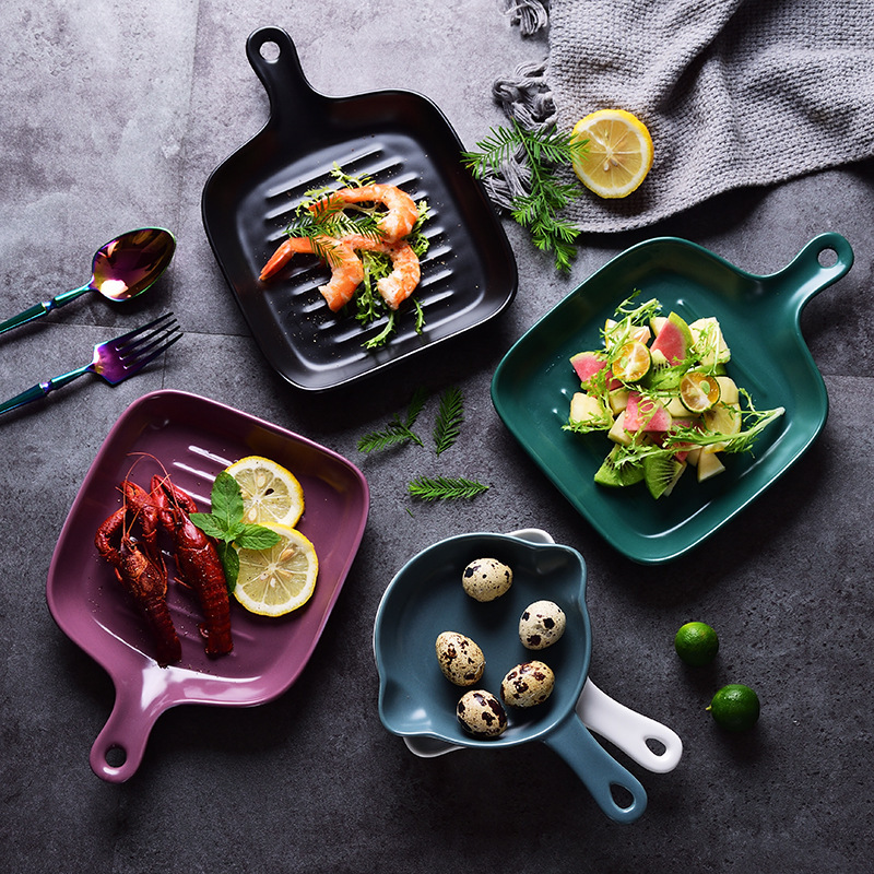 Nordic Ins Oven Plate Baked Rice Plate Home Breakfast Tray