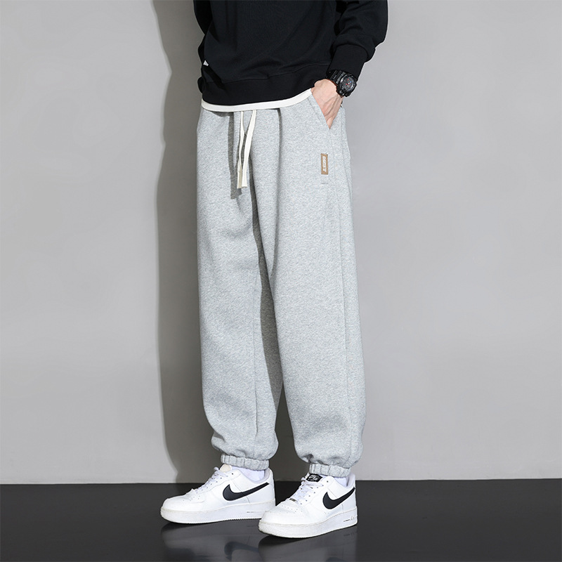 Men's Loose Thin Looking Extra Large Plus Casual Sports Trousers - Image 5