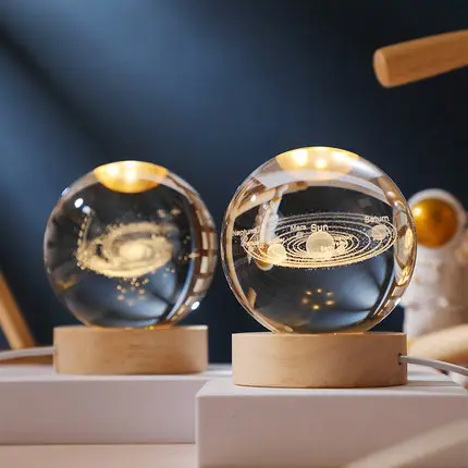 Solar System Moon Desktop Ornament
