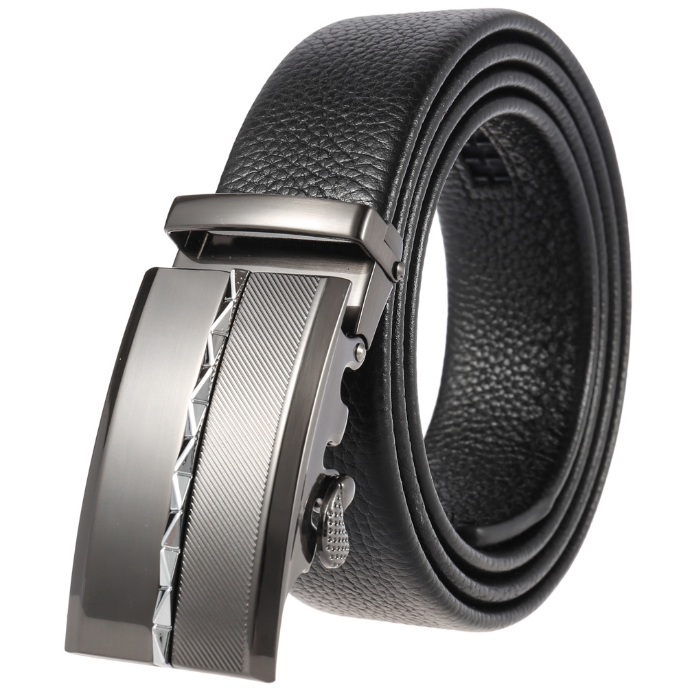 Title 26, New Mens Automatic Buckle Leather Belt