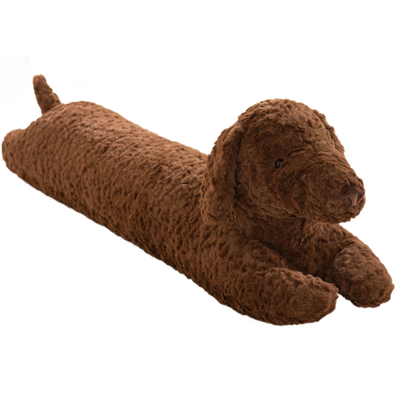 Dachshund Plush Doll Bed Sleep Hug Long Pillow — foto 4