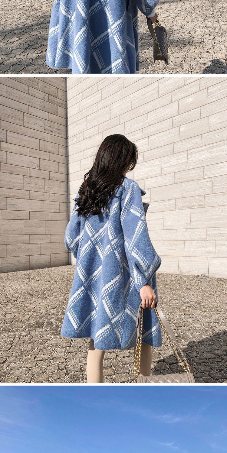 Black Faux Mink Coat