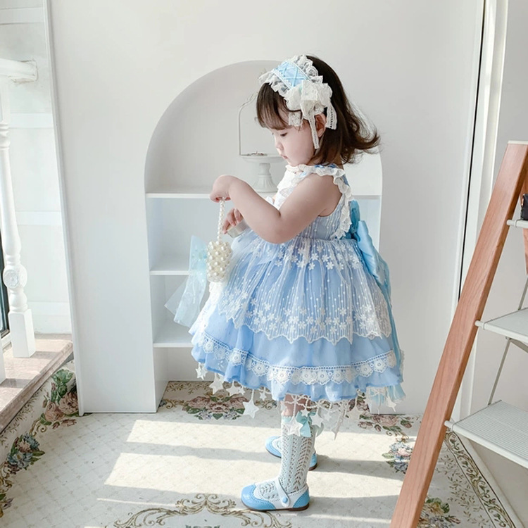 Title 7, Nuevo Vestido Princesa Lolita para Niñas, Tiran...