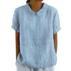 Women's Creative Retro Floral Cute Short-sleeved T-shirt - 5 Models D758 - View 1