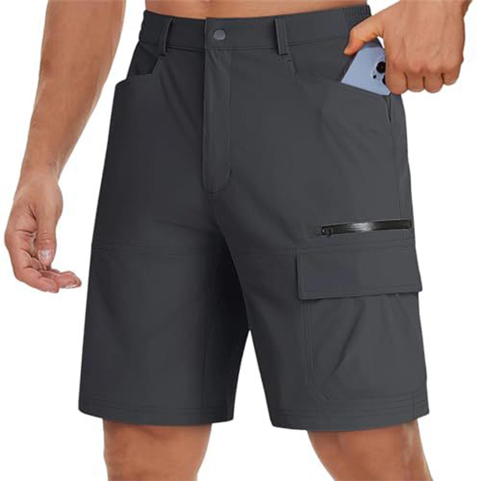 Men's Multi-Pocket Work Shorts For Outdoor Hiking 11
