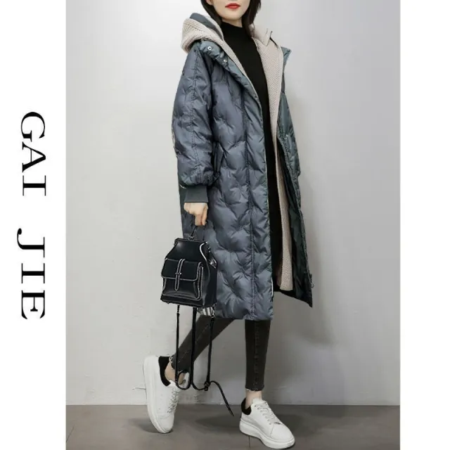 Korean Style Loose Fashion Thickened Casual Women's Coat Blue - Shop at LoveMi