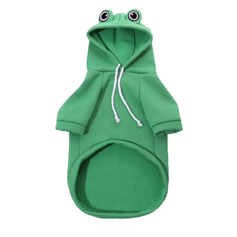 Frog Dog Small Medium Sweater Fleece Clothes