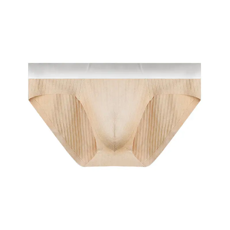 Men's Antibacterial Underwear Colored Cotton Seamless Summer