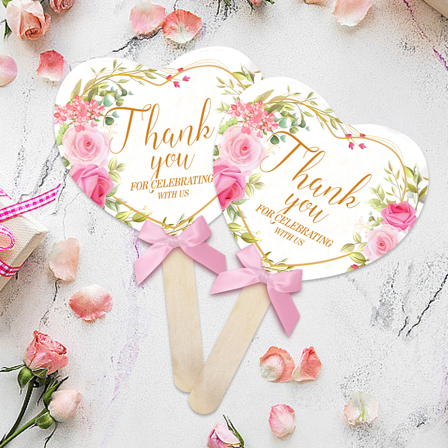 Wedding Paper Fans Banquet Decorations