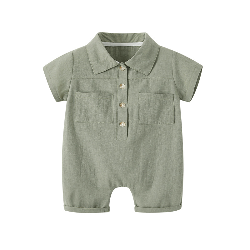 Newborn Baby Boy Casual Onesie 6