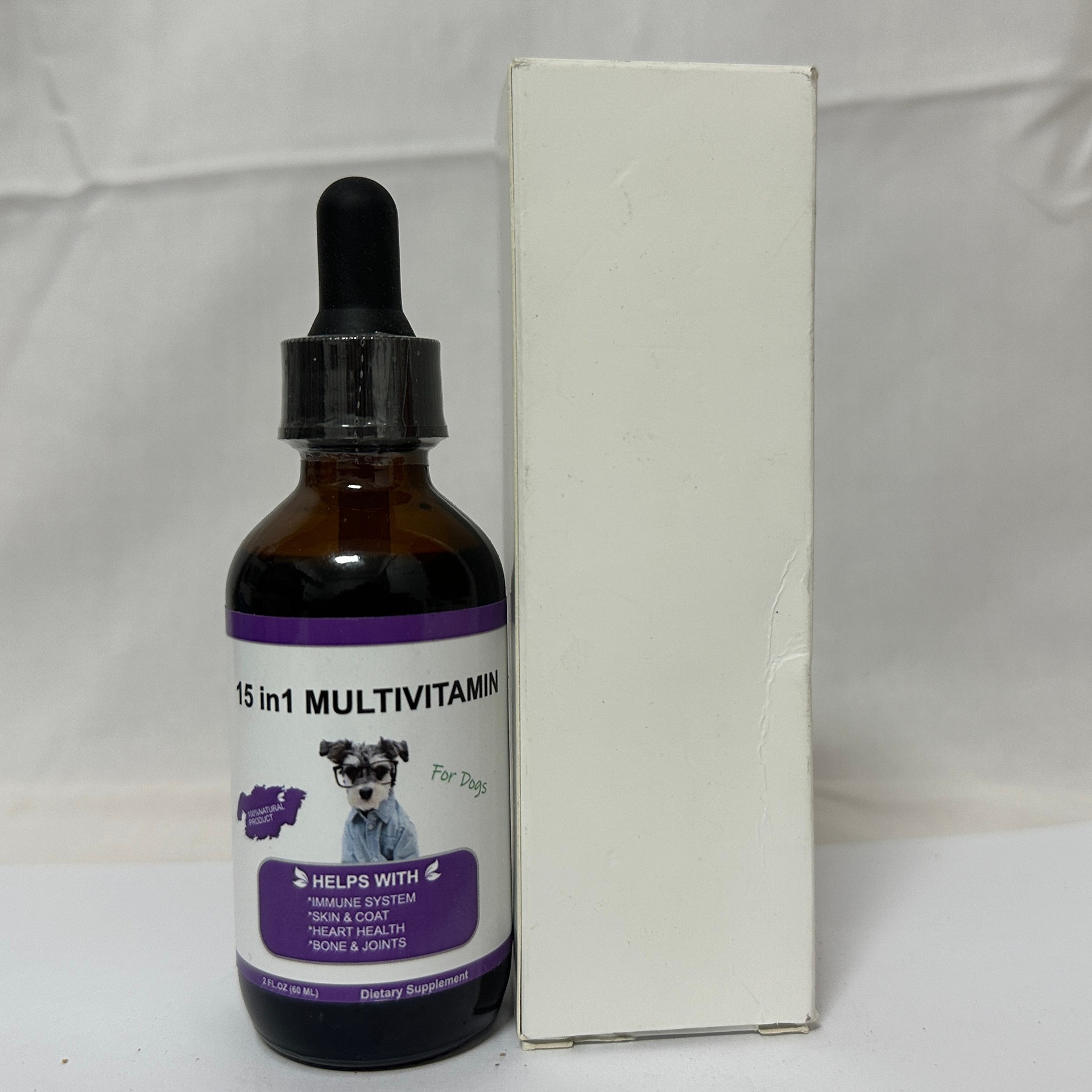 Gouttes multivitaminées 15-en-1 pour animaux 3