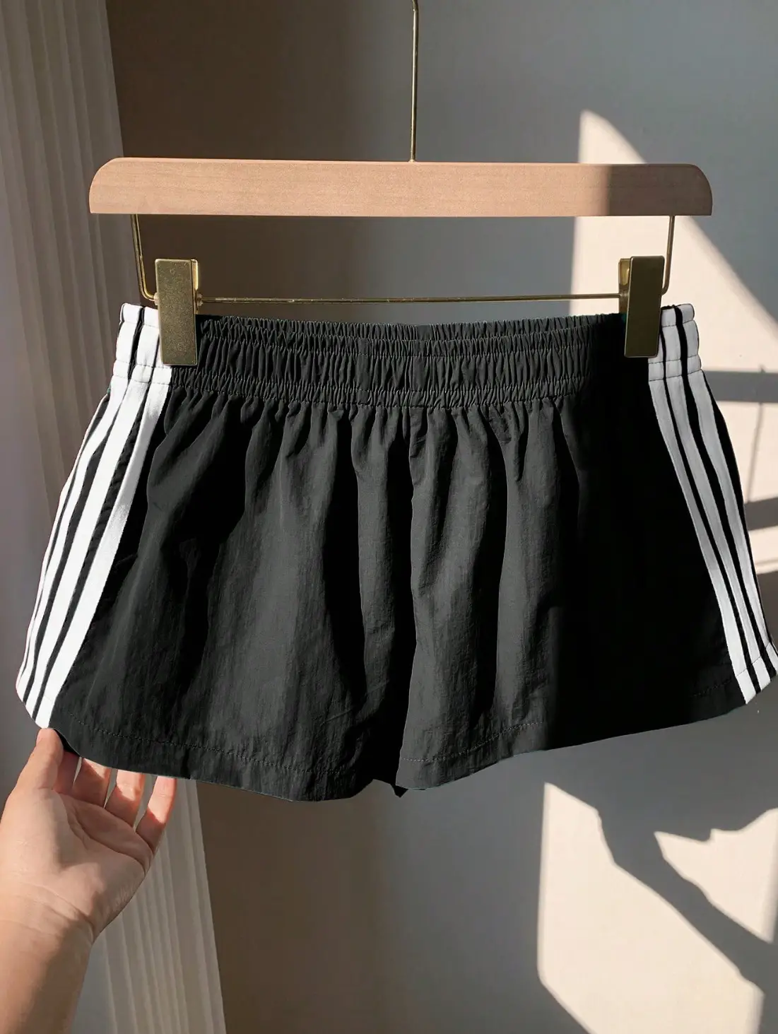 Womens American-style Casual Retro Athletic Shorts