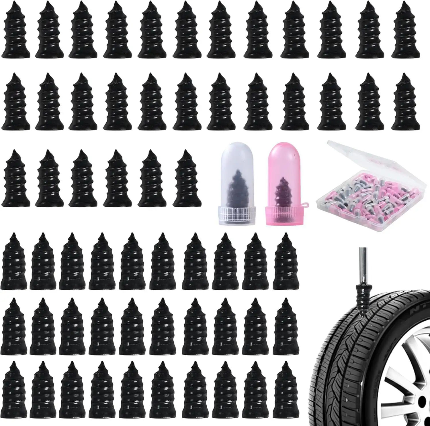 Glue Plugs Outdoor Bicycle And Car Tire