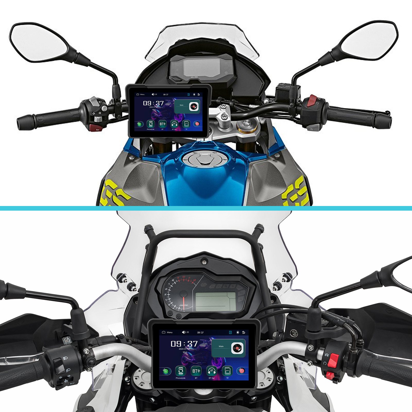 7-inch Motorcycle PND  CarPlay Compatible  No Recording Function 2