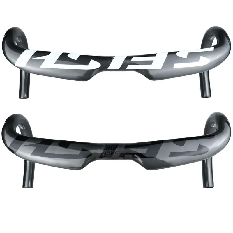 Carbon Fiber Road Bike Bent Handlebar 380400420440mm