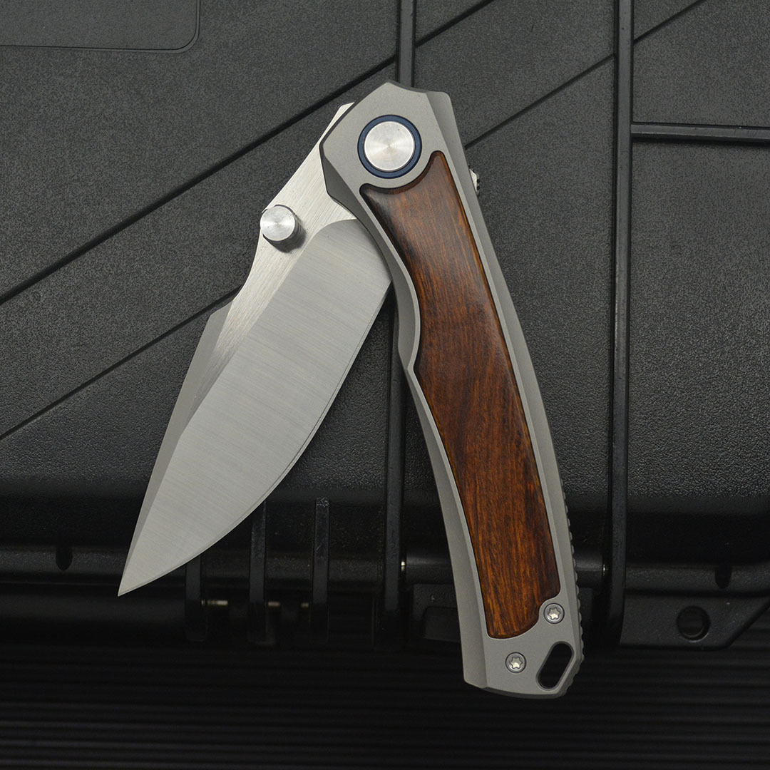 Warhawk Titanium Alloy Steel Outdoor Camping Survival Pocket Folding Knife 3