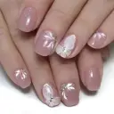 24 Pieces Nail Art High Fashion Simple Rhinestone Butterfly Flower Cow Wear Nail view 18