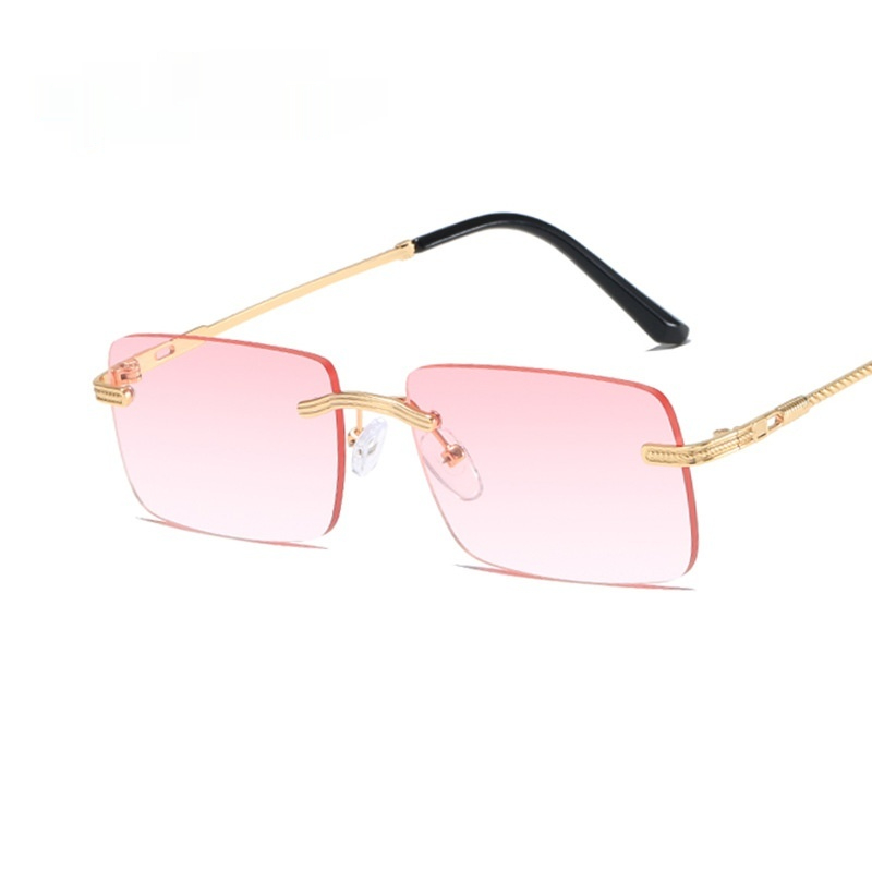 Gold Frame Pink Lens