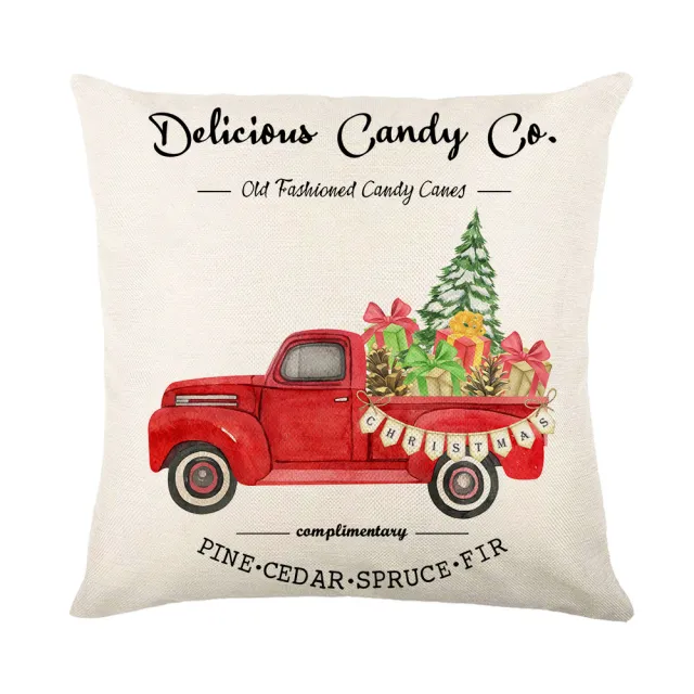 Christmas Combination Pillow Cover Home Qj1 - Shop at LoveMi