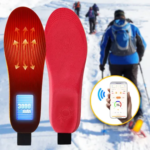 Wireless Heated Insoles with APP Control