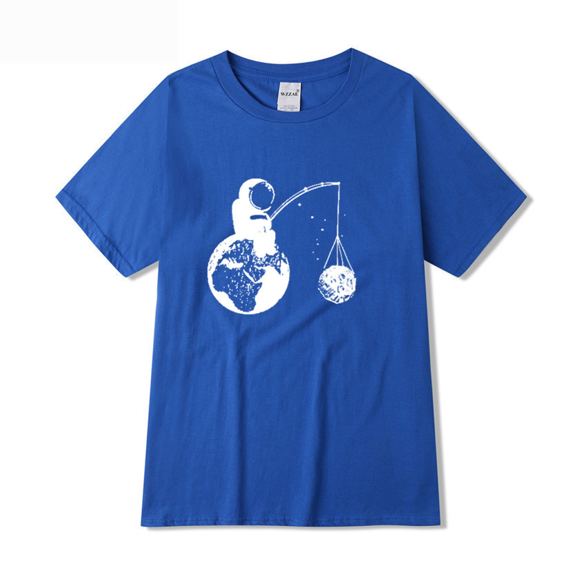 Title 8, Camiseta holgada de astronauta para hombre, man...