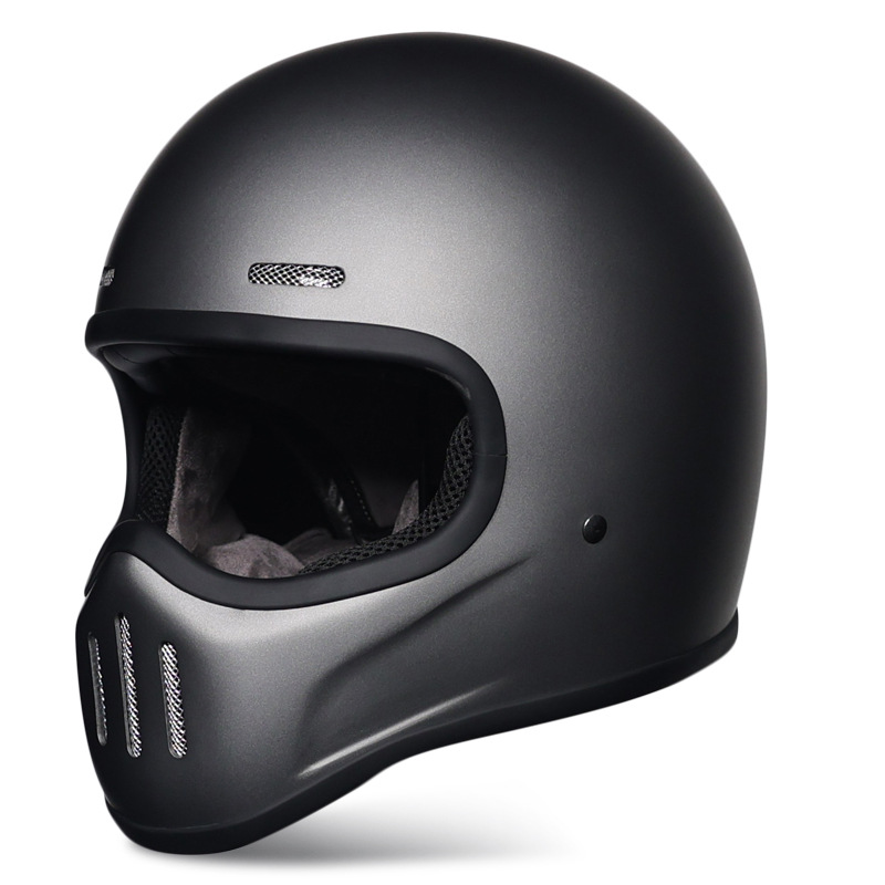 Small-shell Retro Helmet For Motorcycles, Cruisers, And Scooters