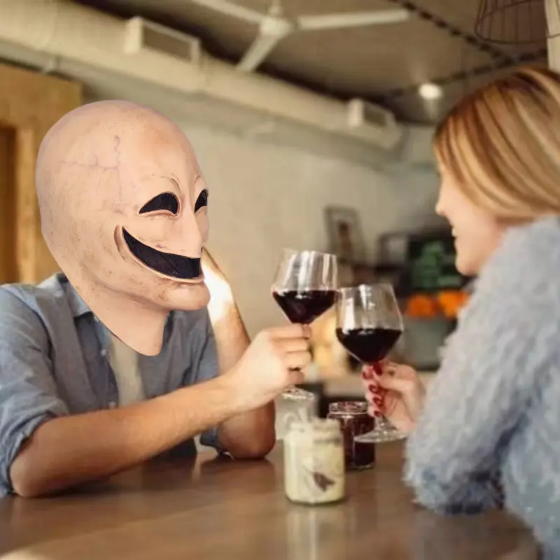 Halloween Party Funny Horror Masquerade Face Alien