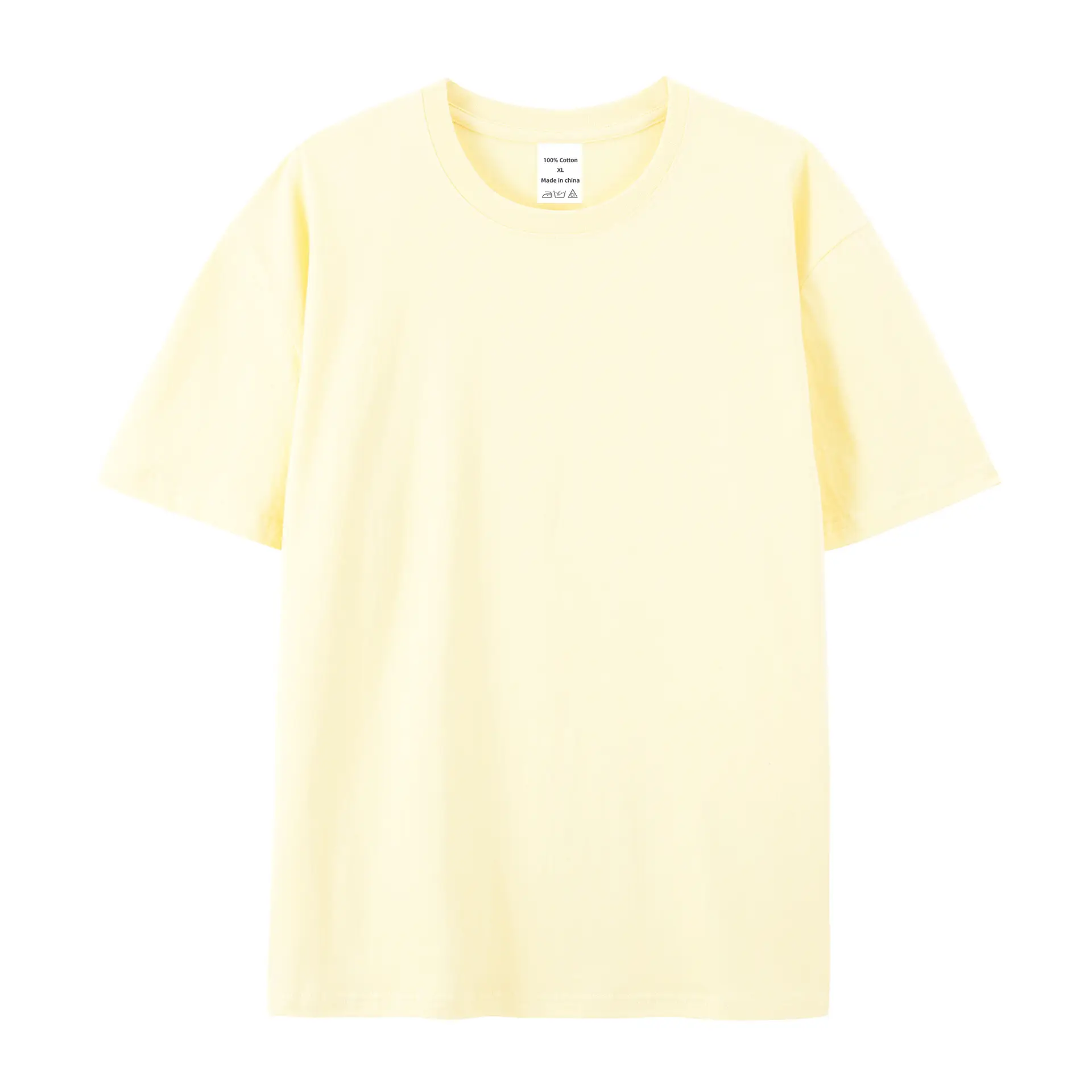 Cotton American Style High-end Half Sleeve T-shirt