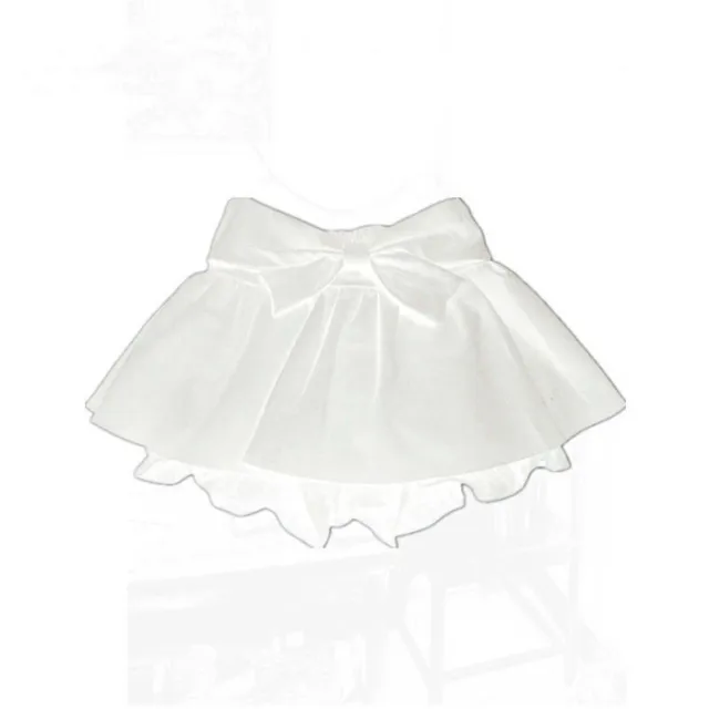 Pettiskirt Sweet Long Leg Girl Bow Pantskirt Spring New Simple Black All matching Skirt White - Shop at LoveMi
