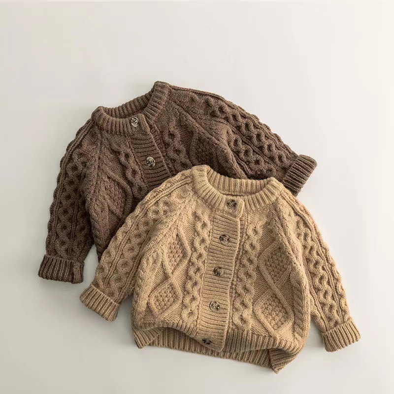 Title 6, Maglione in maglia spessa stile Baby Idle, capp...