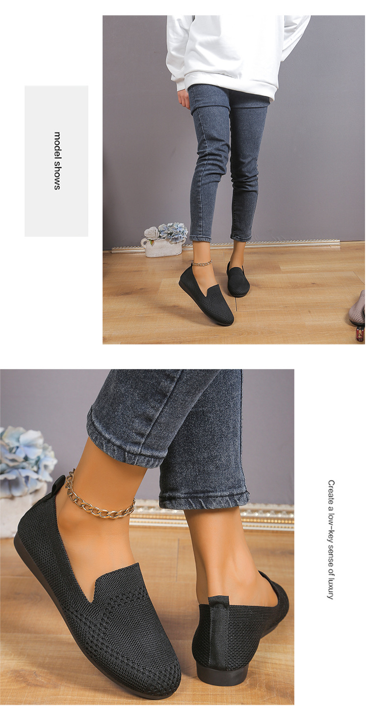 Flying Woven Slip-On Flats