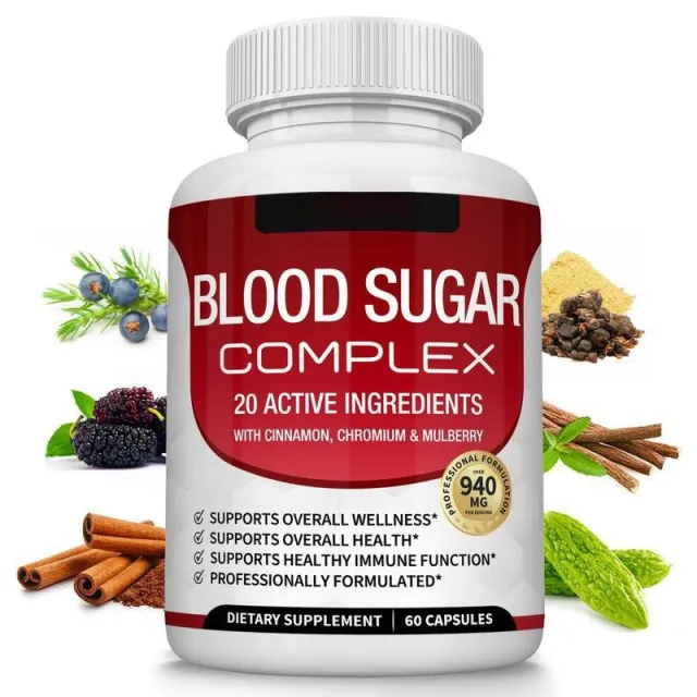 Hard Capsules Of Blood Glucose Complex 60 Tablets - Shop at LoveMi