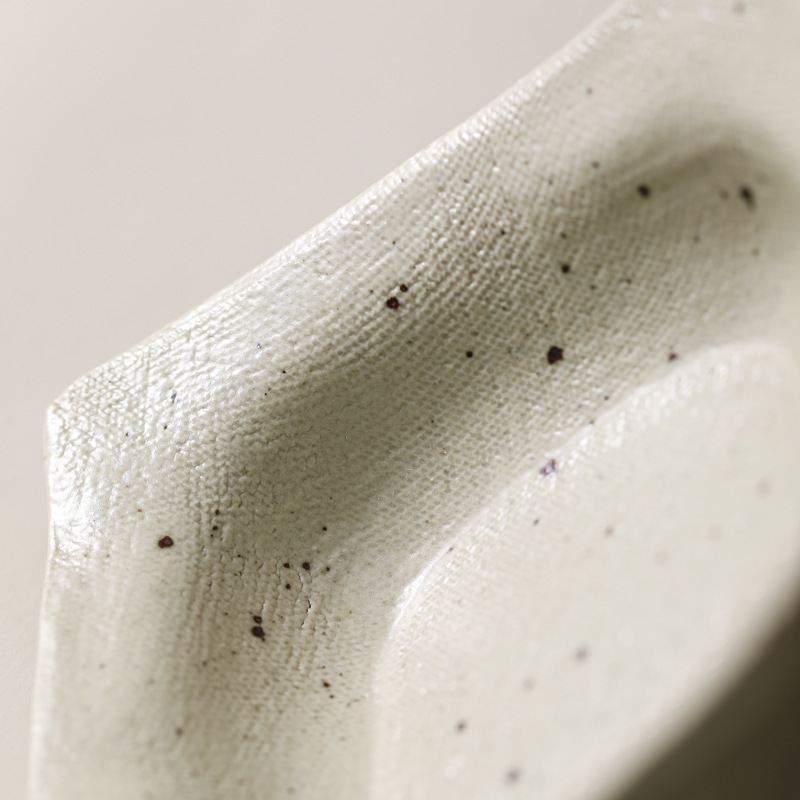 Original Jingdezhen Ceramics Clay Square Dish