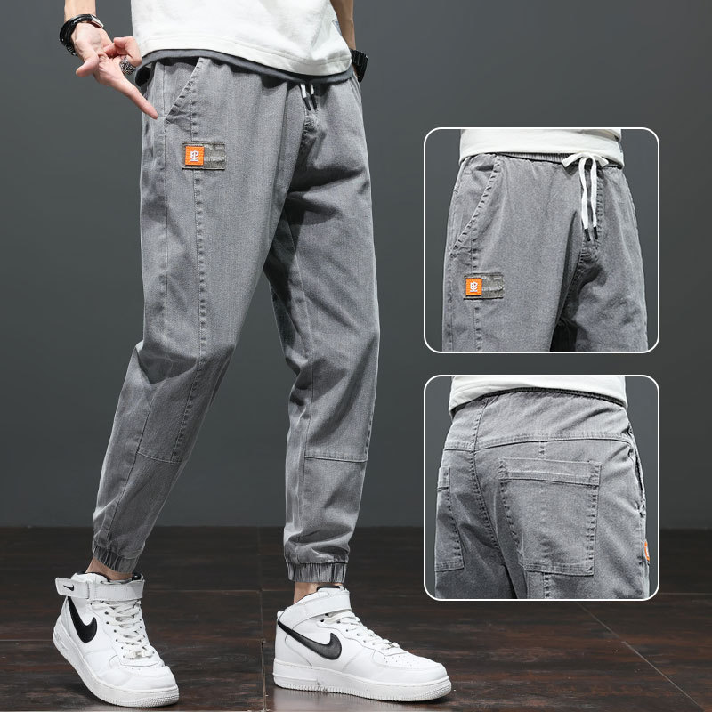 Summer Thin Ankle-tied Casual Harem Pants