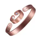 Energy Magnet Bracelet And Ring Set Retro Style Jewelry For Couples Men And Women view 7