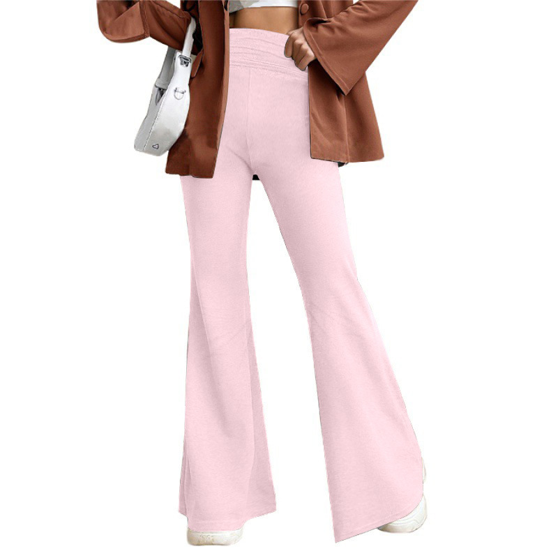 Fashion Casual Autumn And Winter Slimming Comfortable Bell-bottom Pants