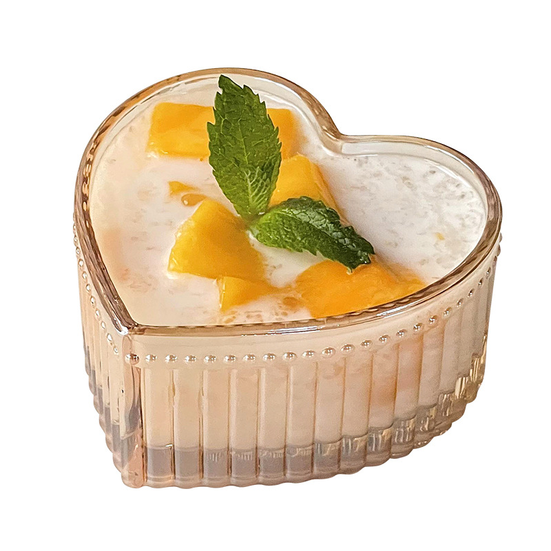 وعاء قلب الخوخ بتصميم فتاة إنس  
وعاء حلوى على شكل قلب  
وعاء آيس كريم جذاب  
وعاء زجاجي أنيق